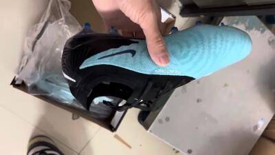 Men's Nike Phantom GX Elite FG Firm Ground Low-Tops Football Boots - Blue/Black