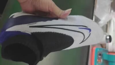 Men's Nike Phantom GX Elite DF FG Firm Ground High-Tops Football Boots - White/Blue/Black