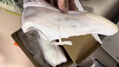 Men's Adidas X Crazyfast.1 IC Indoor & Futsal Low-Tops Football Shoes - White/Silver