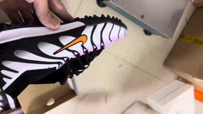 Unisex Nike Air Zoom Mercurial Vapor 14 Elite TF Artificial Turf Low-Tops Football Shoes - Purple/Black/Orange