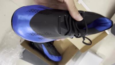 Men's Adidas X Crazyfast Messi.1 FG Firm Ground Low-Tops Football Boots - Blue/Jade/Black