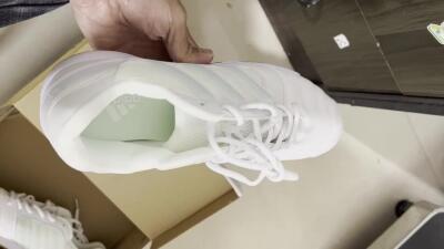 Men's Adidas Top Sala IC Indoor & Futsal Low-Tops Football Shoes - White/Jade/Purple