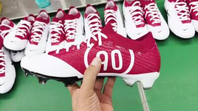 Unisex Nike Air Zoom Mercurial Vapor 15 Elite FG Firm Ground Low-Tops Football Boots - White/Black/Red